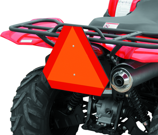 QuadBoss ATV Safety Emblem - Orange