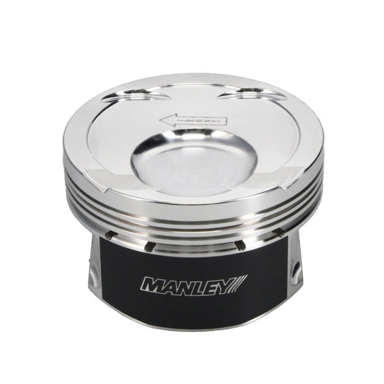 Manley Ford 3.5L Ecoboost 3.642in Bore 1.239in Comp Height -8.5cc Dish Extreme Duty Piston Set