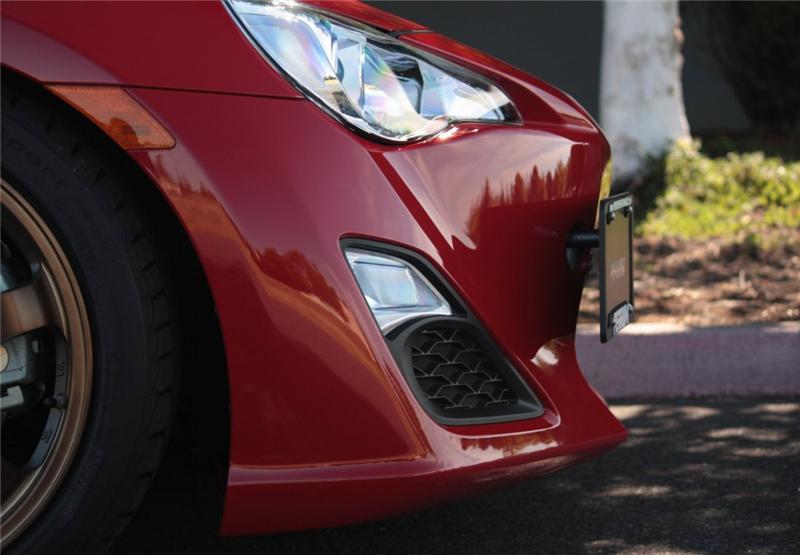PERRIN 18-21 Subaru WRX/STI &amp; 13-20 BRZ / 17-20 Toyota 86 &amp; 13-16 FR-S License Plate Relocation Kit