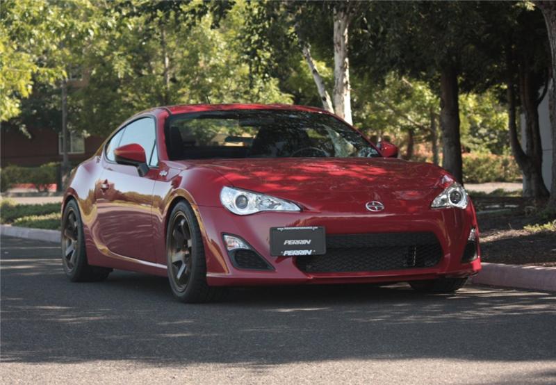 PERRIN 18-21 Subaru WRX/STI &amp; 13-20 BRZ / 17-20 Toyota 86 &amp; 13-16 FR-S License Plate Relocation Kit