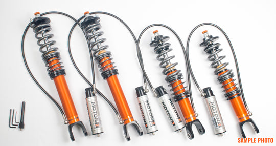 Moton 2-Way Clubsport Coilovers True Coilover Style Rear Honda S2000 AP1/AP2 2.0 Vtec