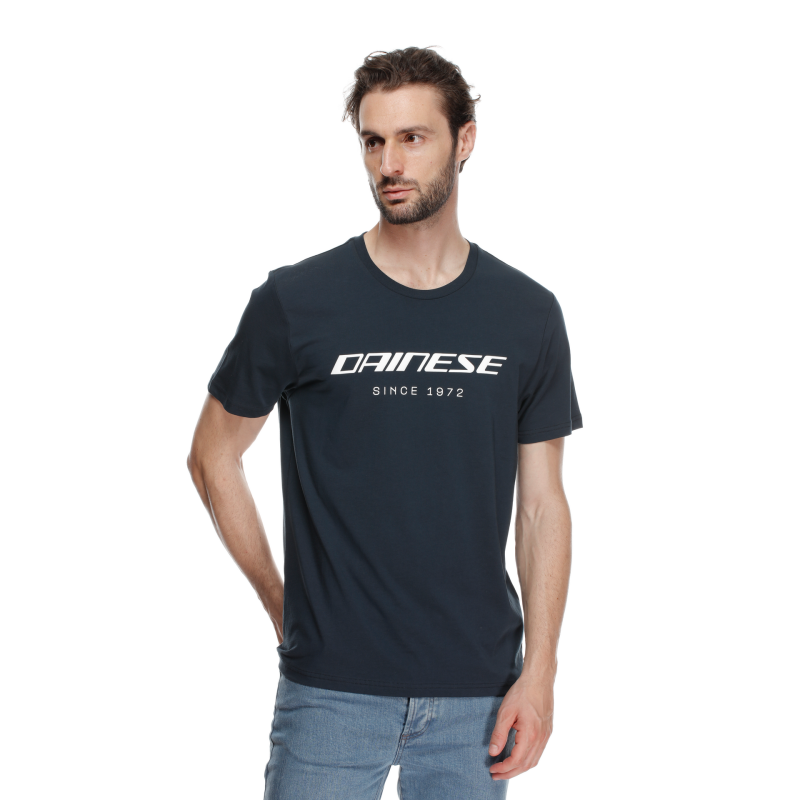 Dainese Essence Wordmark T-Shirt Carbonio - Large