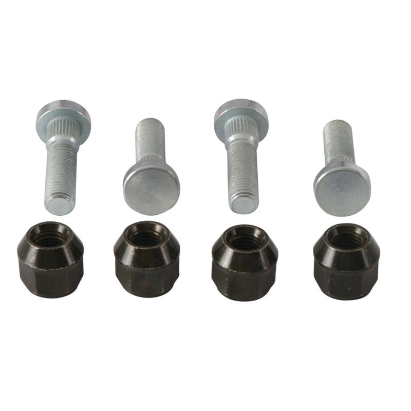 QuadBoss 09-13 Kawasaki KVF650 Brute Force 4x4i Front Wheel Stud &amp; Nut Kit