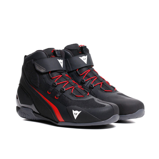 Dainese Herian Air Shoes Black/Red-Lava Size - 38