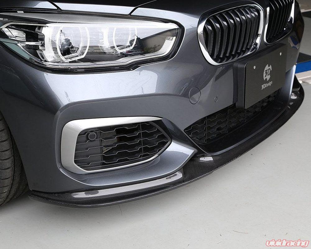 3D Design 1 Series F20 LCI M-Sport Front Lip Spoiler