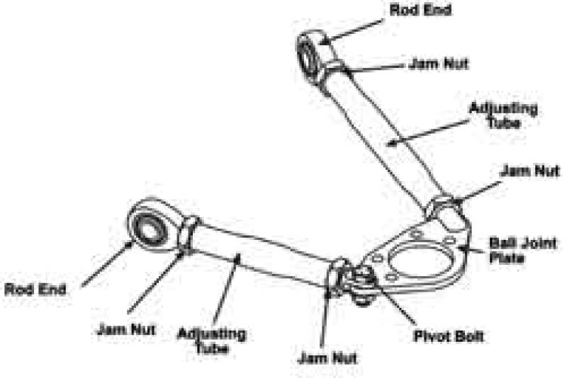 SPC Performance GM Mid Size Metric Pro Series Front Adjustable Upper Control Arm (Race Only)