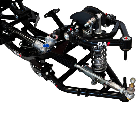 QA1 73-87 Chevrolet C10 Double Adjustable Front Coilover Crossmember System w/ 750lb/in Springs