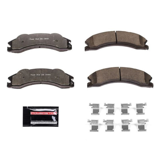 Power Stop 2011 Chevrolet Silverado 2500 HD Front or Rear Z36 Truck & Tow Brake Pads w/Hardware