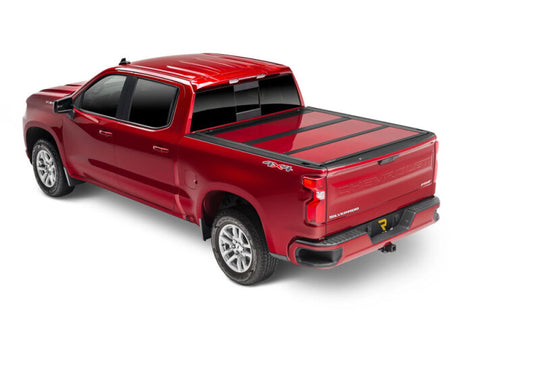 UnderCover 11-17 Dodge Ram 76.8in Fusion Bed Cover - Deep Cherry Red