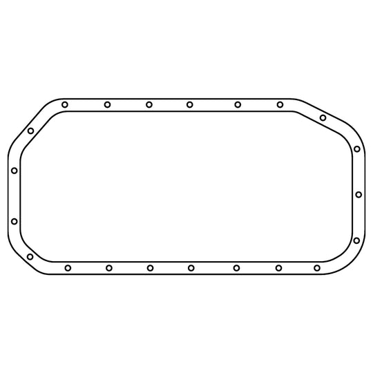 Cometic Gasket BMW M10B18/M10B20/S14B20 .062in Fiber Oil Pan Gasket - Upper