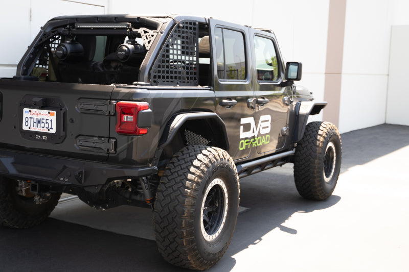 DV8 Offroad 18-23 Jeep Wrangler JL 4 Door FS-15 Series Rock Sliders