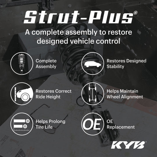 KYB 15-20 Toyota Sienna FWD Strut-Plus Assembly - Front Right