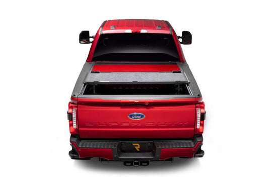 UnderCover 17-24 Ford Super Duty 80.4in Fusion Bed Cover - Stone Gray