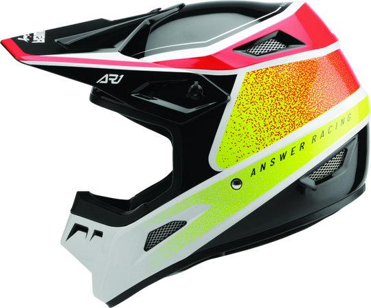 Answer AR1 Vivid Helmet Red/Hyper Acid - XS