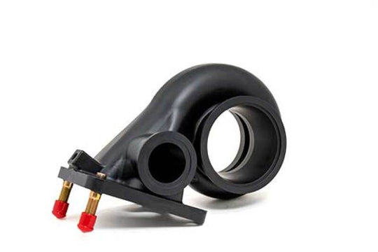 Forced Performance Subaru STi/WRX Green Turbo 60mm Black Housing External WG w/Oil Line (D/S Only)