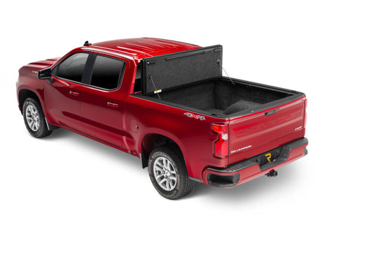 UnderCover 11-17 Dodge Ram 76.8in Fusion Bed Cover - Deep Cherry Red