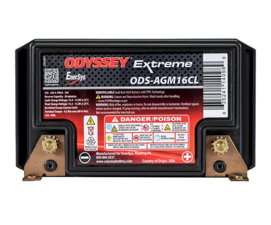 Odyssey Battery Powersport Extreme AGM Battery (PC625)