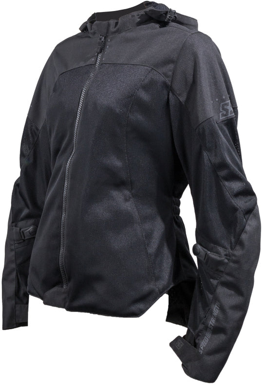 Speed and Strength Starstruck Mesh Jacket Black Womens - Large