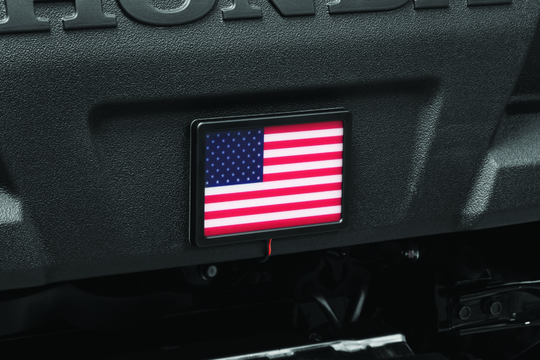 Kuryakyn Freedom Flag LED 4in X 6in Black