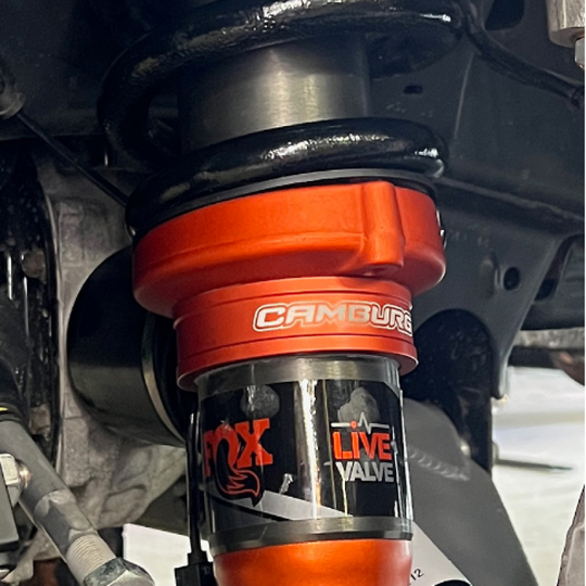 Camburg Ford Raptor 21-23 1in Front Spring Preload Spacer Kit (Fox Orange)