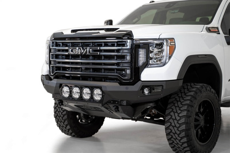 Addictive Desert Designs 20-23 GMC Sierra 2500/3500 Bomber Front Bumper - Black