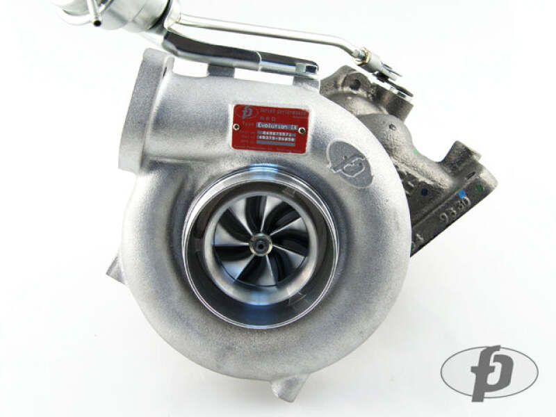 Forced Performance Mitsubishi Evo 9 Red XR57SR Turbo Journal Brg Black Housing w/25PSI WG (D/S Only)