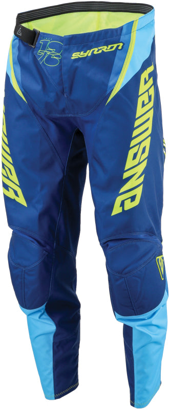 Answer 25 Syncron Envenom Pants Blue/Hyper Acid Youth Size - 20