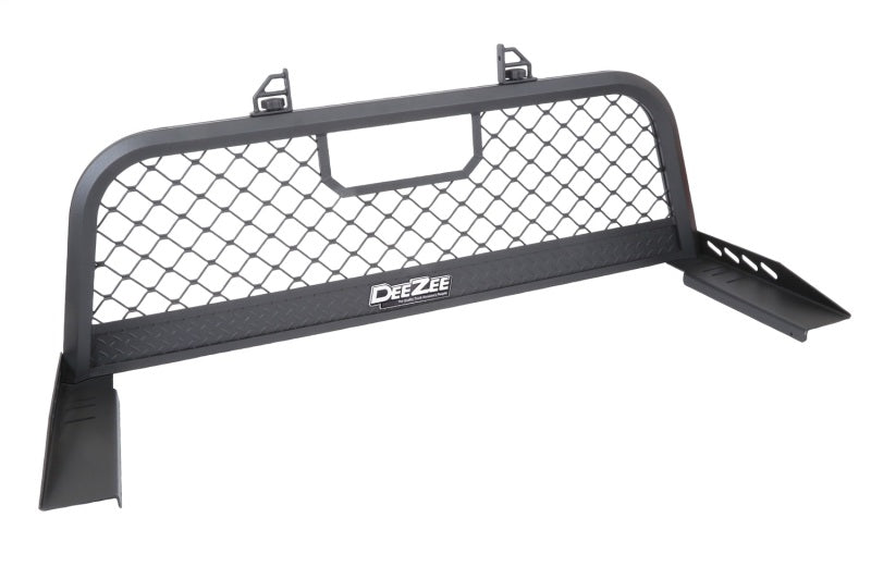 Deezee 15-23 Chevrolet Colorado Cargo Management Cab Rack - TXT Blk Mesh