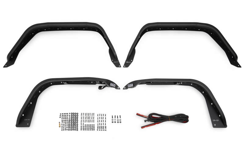 DV8 Offroad 20-23 Jeep Gladiator JT Slim Fender Flares