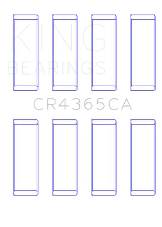 King Engine Bearings Ford ZETec S/Ecoboost1.6 (Size +0.25mm) Connecting Rod Bearing Set