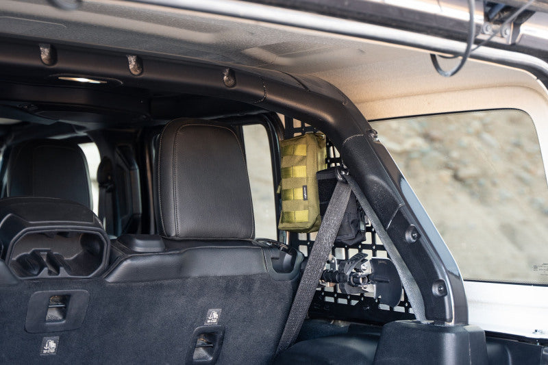 DV8 Offroad 2018+ Jeep Wrangler Rear Window Molle Panels