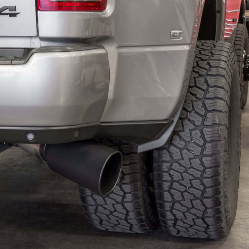 Banks Power 19-23 Dodge RAM Monster Exhaust 5.0in Single 6.7L MCSB DRW w/ SideKick Black Tip