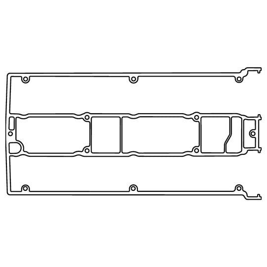 Cometic Ford EAO Cosworth YB .060in AFM Valve Cover Gasket - Late Engines