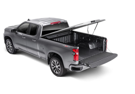 UnderCover 19-20 GMC Sierra 1500 (w/ MultiPro TG) 5.8ft Elite LX Bed Cover - Satin Steel Metallic