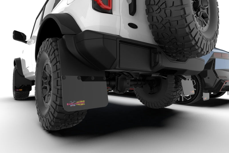 Rally Armor 21-24 Ford Bronco NO-PL Plastic Rear Bumper BCE Logo