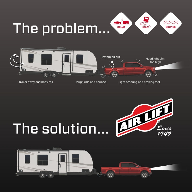 Air Lift LoadLifter 5000 Air Spring Kit for 23-25 Toyota Seqouia 4WD