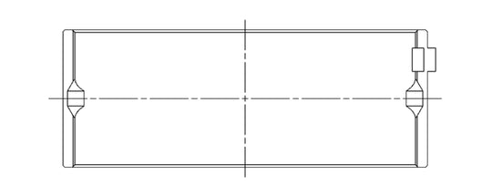 ACL Mitsubishi 4G63/4G64 6 Bolt 1st Gen DSM 0.25mm Oversized High Performance Main Bearing Set