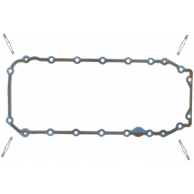 Fel-Pro Oil Pan SnapUps Included for OS 30525 T Engine Oil Pan Gasket Set PermaDryPlus rigid carrier