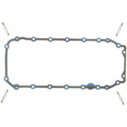 Fel-Pro Oil Pan SnapUps Included for OS 30525 T Engine Oil Pan Gasket Set PermaDryPlus rigid carrier