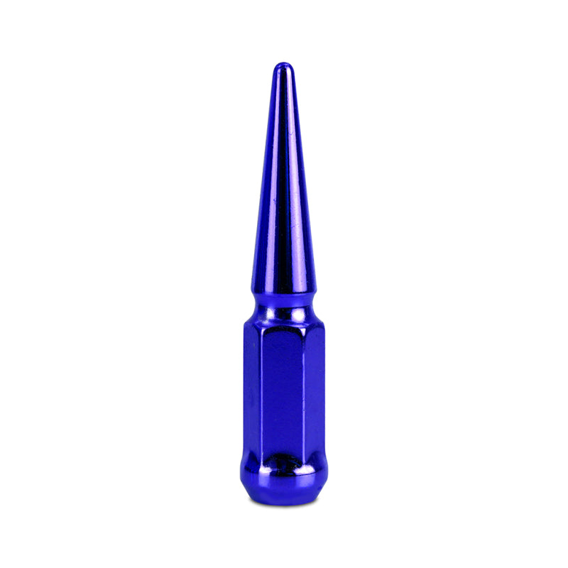 Mishimoto Steel Spiked Lug Nuts M12x1.5 20pc Set - Blue