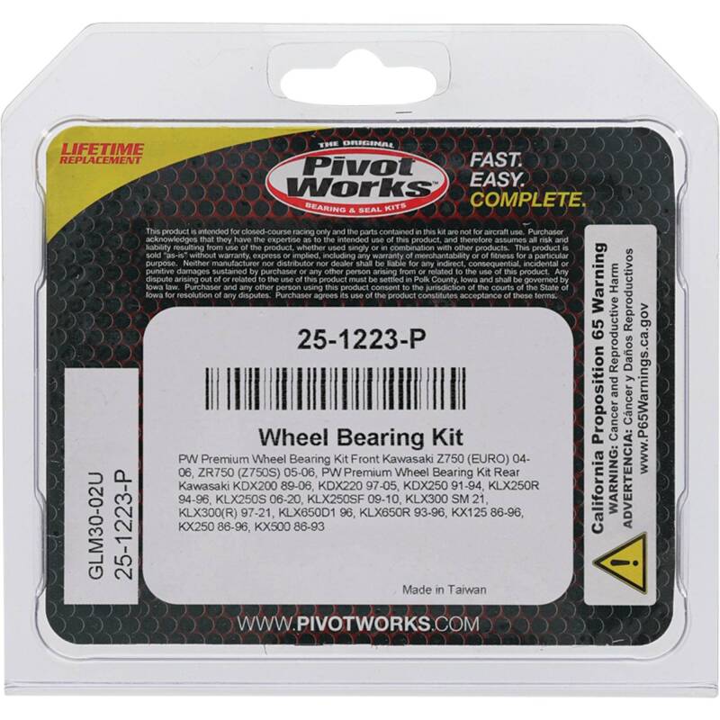 Pivot Works Pw Premium Wheel Bearing