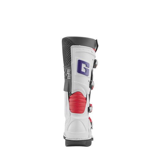 Gaerne GXJ Boot White/Red/Purple Size Youth - 3