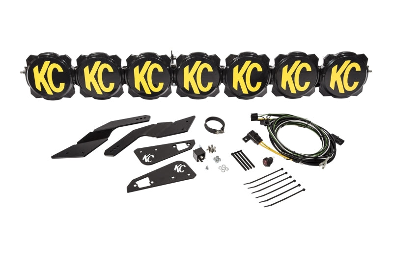 KC HiLiTES 17-19 Can-Am Maverick X3 Pro6 LED Mounting Bracket Set (Brackets Only)