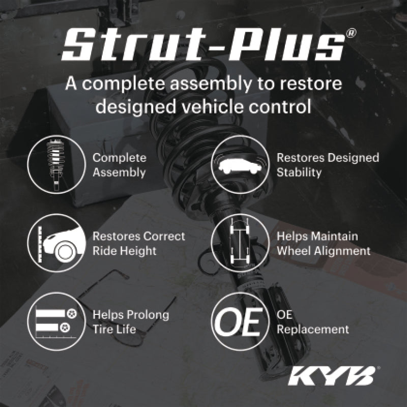 KYB 18-21 Ford Expedition (Exc. Elec. &amp; Off Road Susp.) Strut-Plus Assembly - Rear