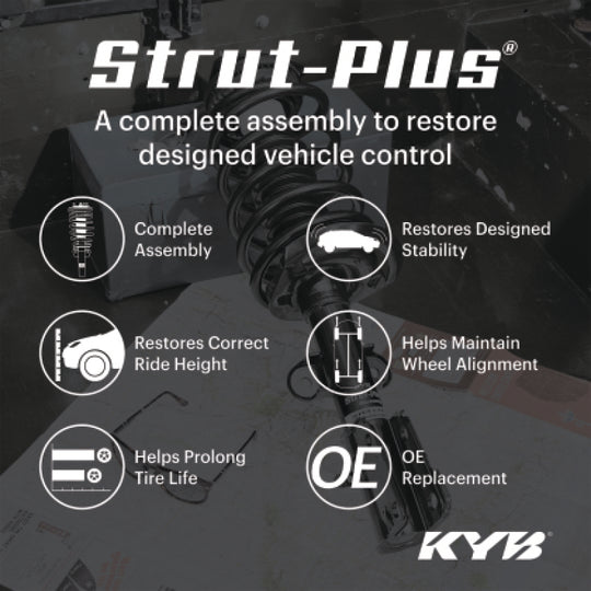 KYB 18-21 Ford Expedition (Exc. Elec. &amp; Off Road Susp.) Strut-Plus Assembly - Rear