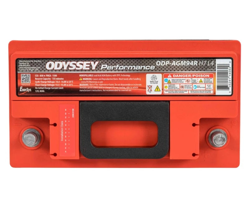 Odyssey Battery Auto/Truck/Heavy Duty &amp; Commercial Performance AGM Battery (94R-850)