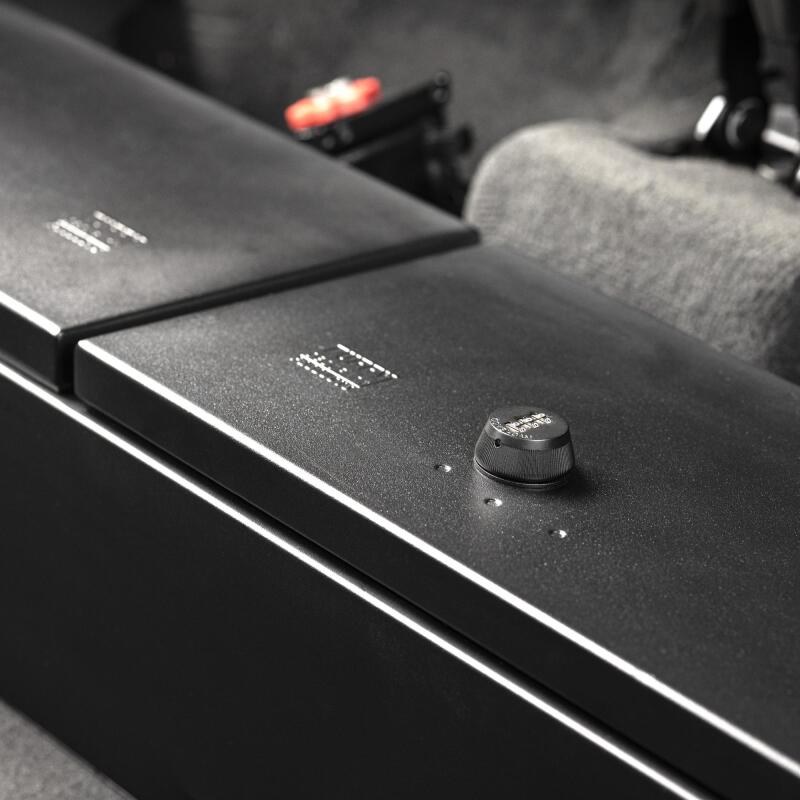Tuffy Underseat Lockbox W/ Combo Lock For Chevrolet Silverado &amp; Gmc Sierra Crew &amp; Double Cab