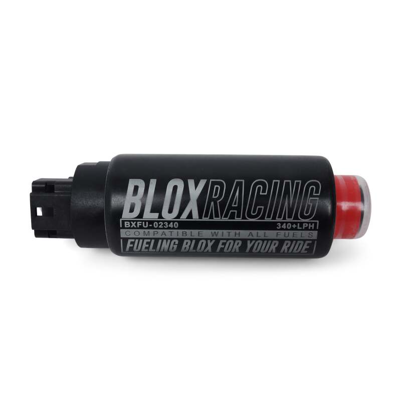 BLOX Racing 320LPH Electric Fuel Pump E85 In-tank - Offset Inlet