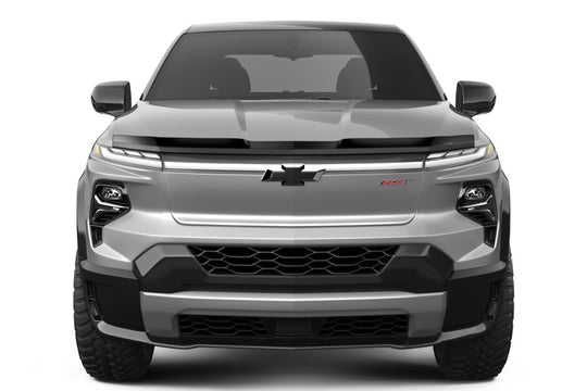 AVS 2024 Chevrolet Silverado EV Aeroskin Low Profile Acrylic Hood Shield - Smoke