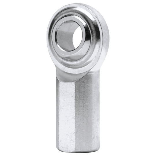 QA1 G Series 2-Pc Rod End - Female/Left Hand - .3125in Bore x 5/16-24 - Stainless Steel w/PTFE